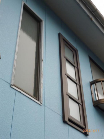 FIX窓をオーニング窓に外窓交換（壁カット工法）